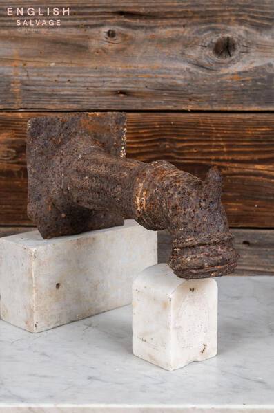 Old salvaged fountain spout