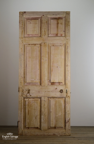 Old Six Panel Pine Door