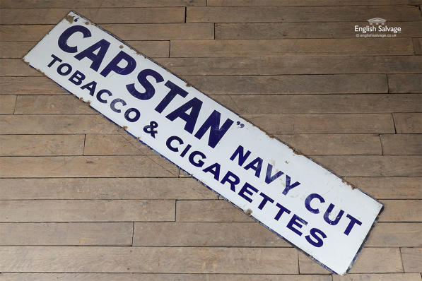 Original enamel sign for Capstan Navy Cut