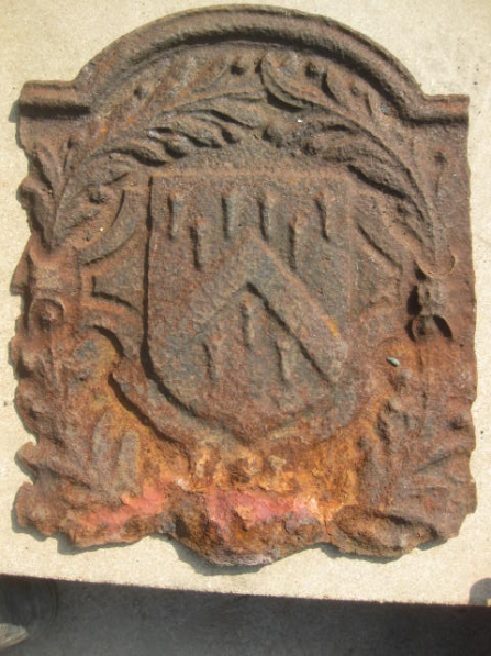 Original Fire Back Co of Grocers Coat of Arms