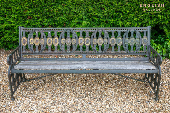 Original no.72 Coalbrookdale bench