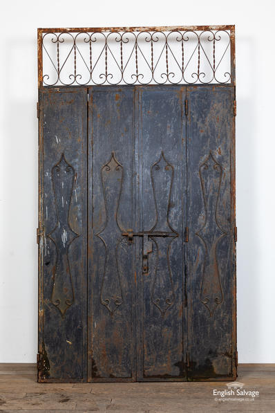 Original set of North African metal doors