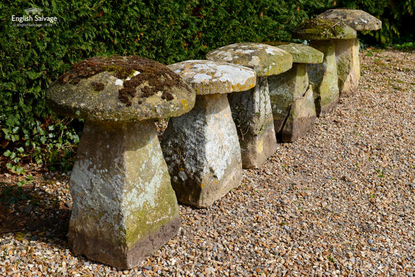 Original stone staddle stones