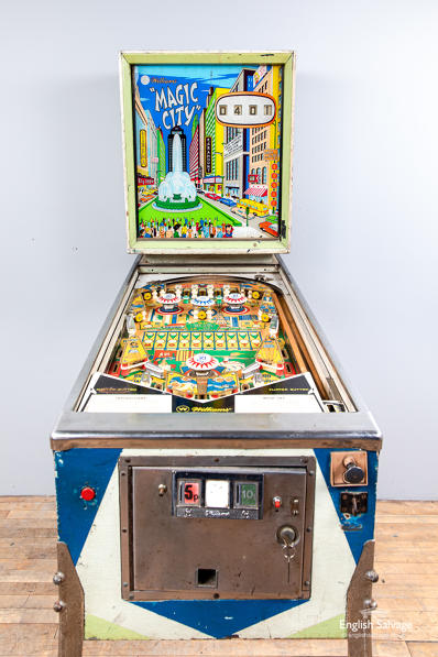 Original Williams Magic City pinball machine