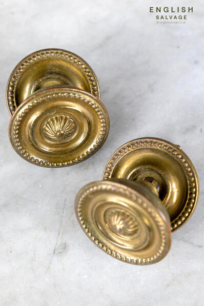 Pair of ornate cabinet drawer pulls