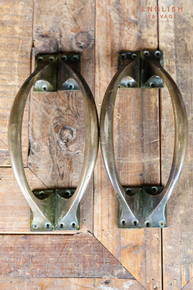 Plain brass simple design door pulls