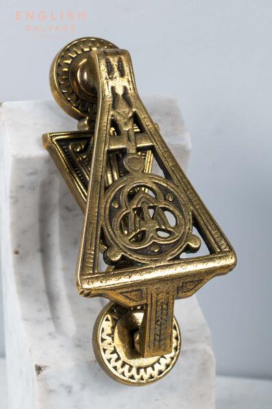 Rare Victorian Aesthetic brass knocker