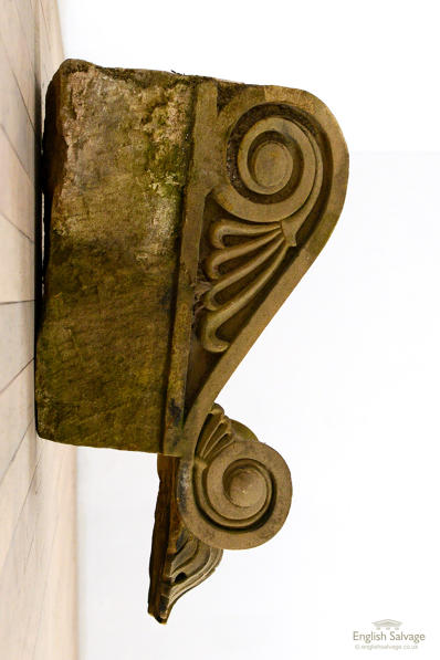 Reclaimed decorative stone corbel