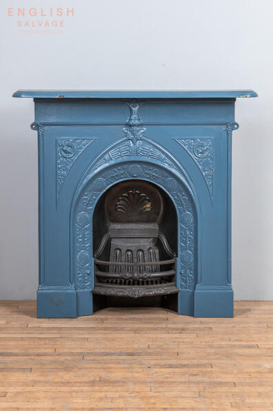 Reclaimed Edwardian combination grate