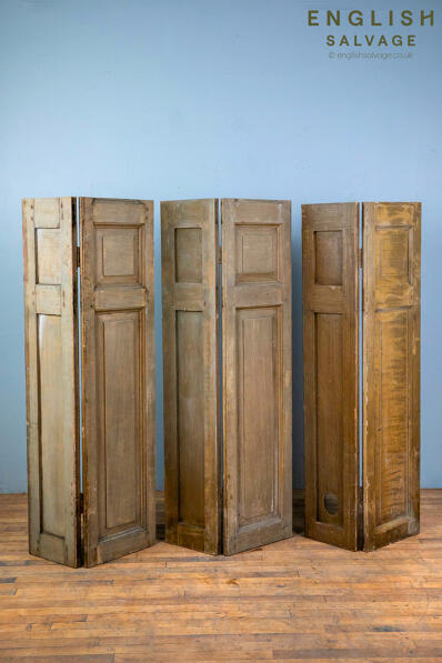 Reclaimed Georgian shutters