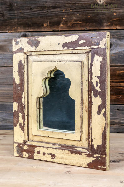 Reclaimed Indian arch mirror