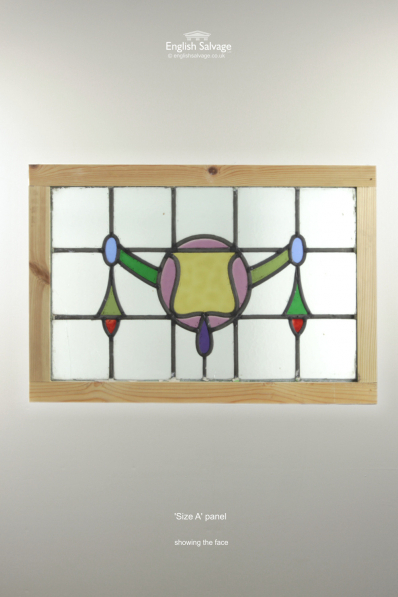 Reclaimed Leaded Stained Glass Panels 
