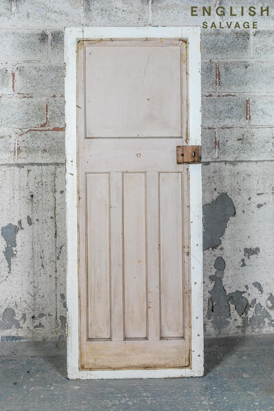 Reclaimed one over three door