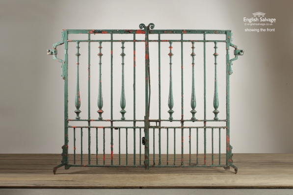 Reclaimed Ornate Pair Wrought Antique Gates