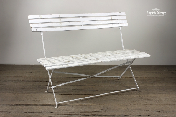 Reclaimed Painted Folding Bench / Seat