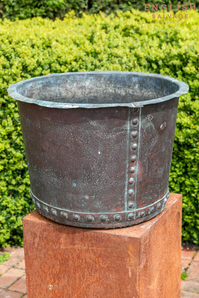 Reclaimed rivetted copper copper
