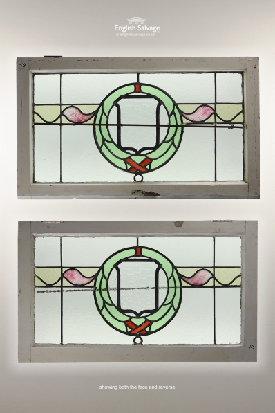 Reclaimed Set of Six Stained Glass Windows