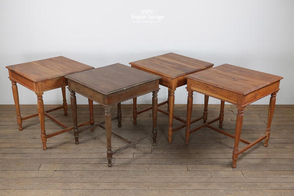 Reclaimed solid teak small kitchen tables