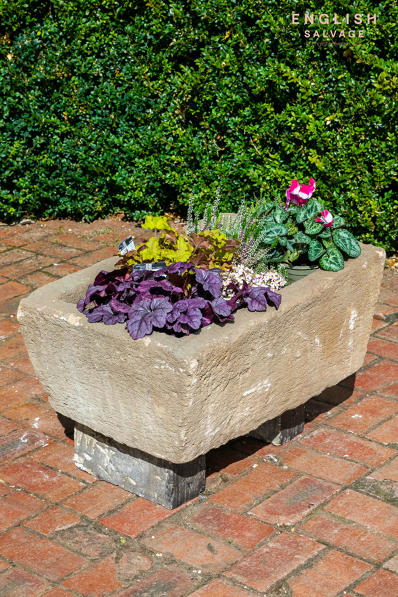 Reclaimed stone trough