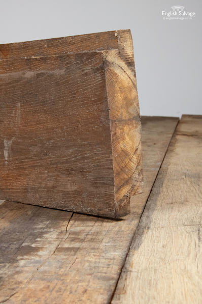 Reclaimed thick oak boards - 1.75 sqm