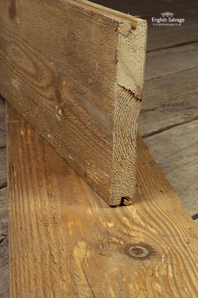 Reclaimed Tongue & Groove Pine Plank Flooring
