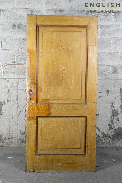 Reclaimed two panel door