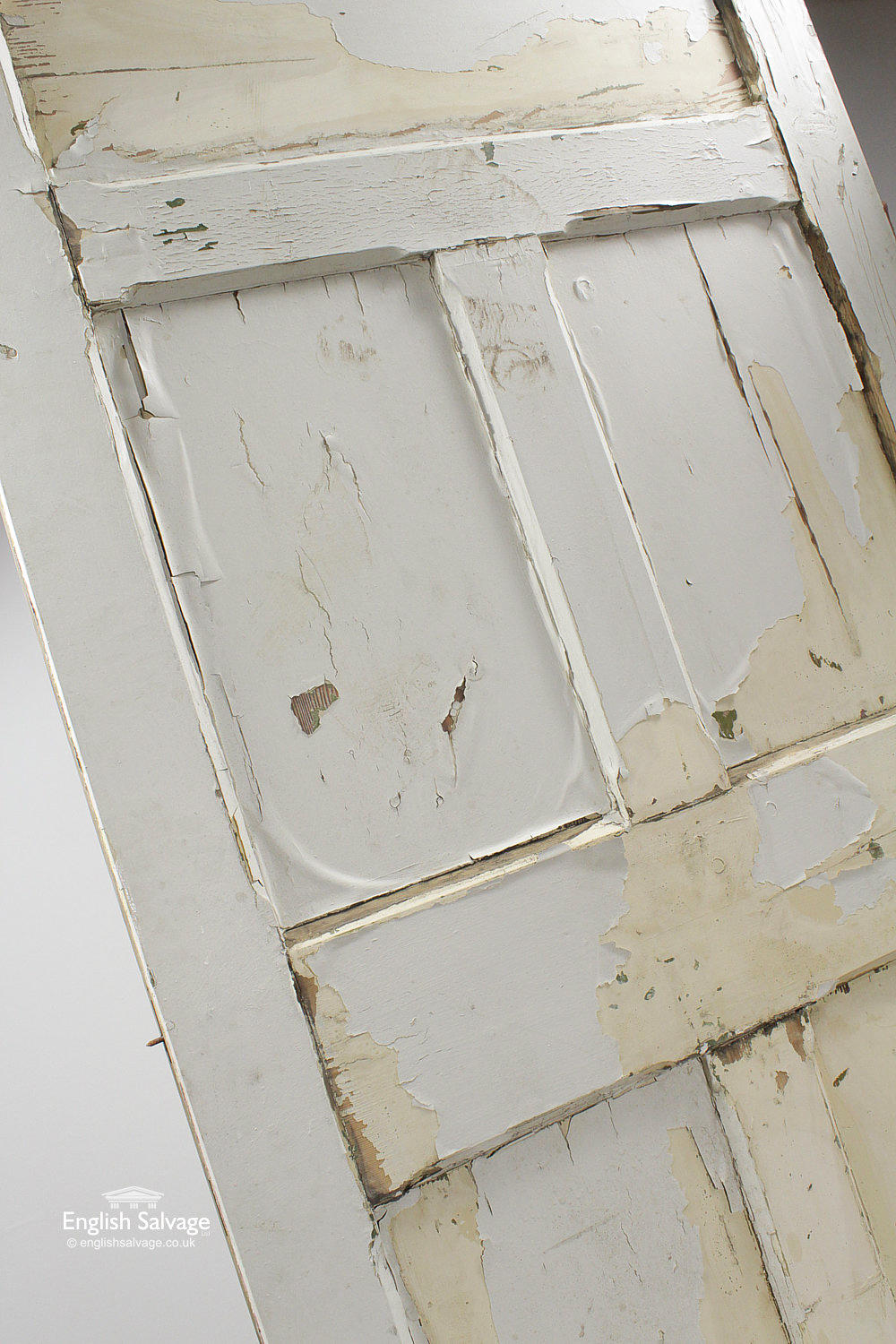 Reclaimed White Painted Pine Wooden Panels