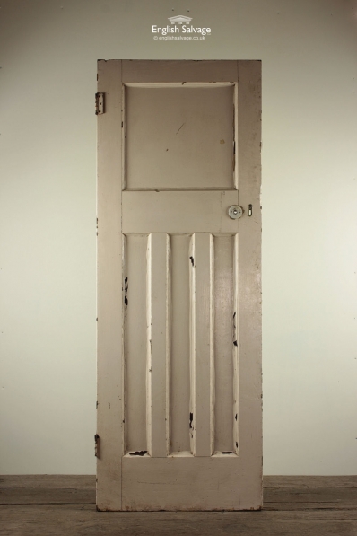 Salvaged 1 over 3 Pine Panel Door