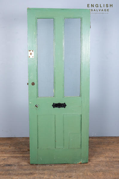 Salvaged internal/external glazed door
