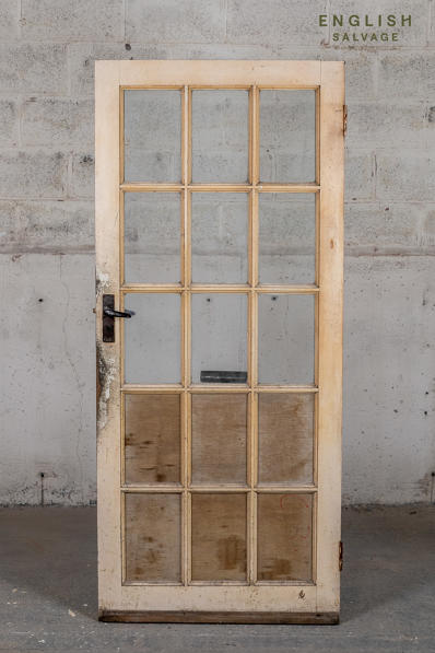 Salvaged multi panel door