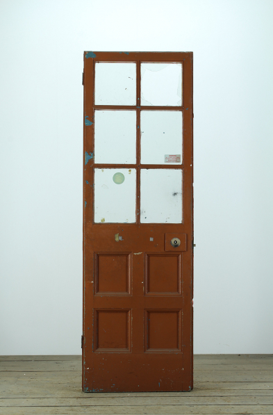 Salvaged Multi Panel Glazed Door