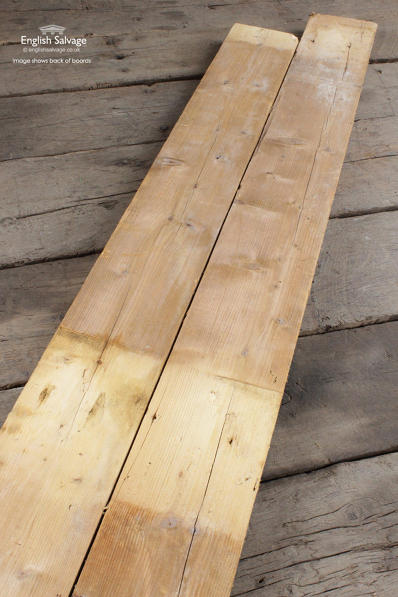 Salvaged Rustic Tongue & Groove Pine Planks