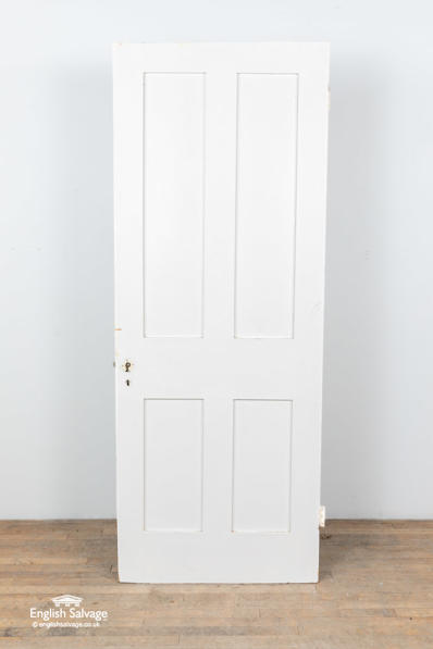 Salvaged Victorian 4 panel pine internal door
