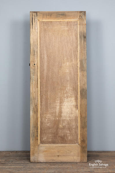 Simplistic salvaged 1 panel pine door