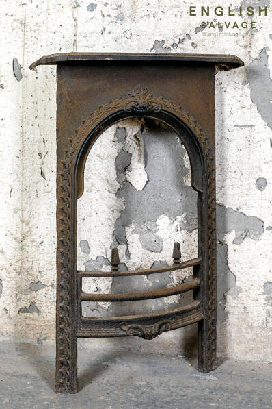 Small 19thC bedroom combination grate