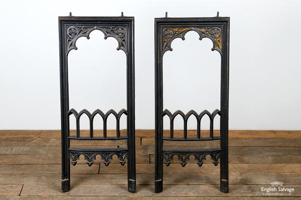 Small Gothic fireplace inserts