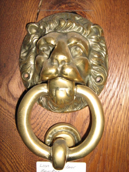 Small Lion Door Knocker