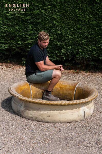 Small reclaimed pool surround or circle