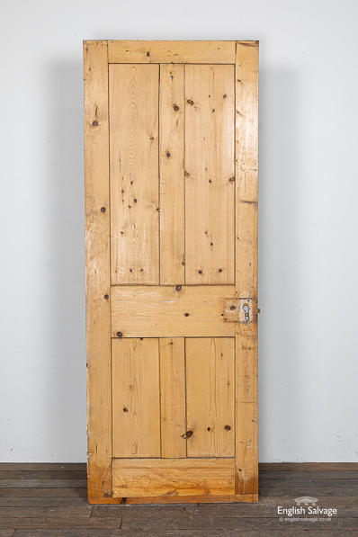 Sturdy four panel pine door