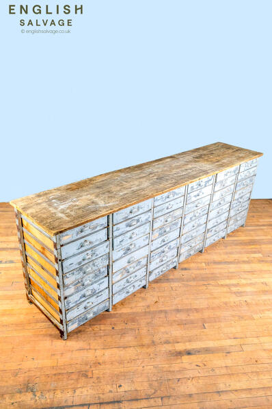 Substantial reclaimed drawer unit