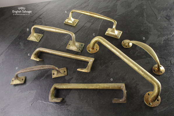 Variety of Medium Brass Door Pull Handles