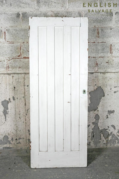 Vertical three panelled door