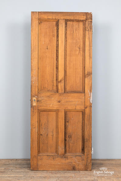 Victorian four panel pine internal door
