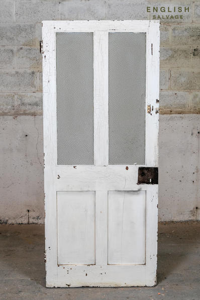 Victorian glazed two pane door