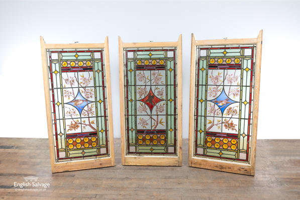 Victorian stained glass windows