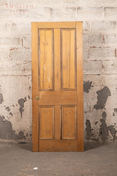 Victorian stripped pine door