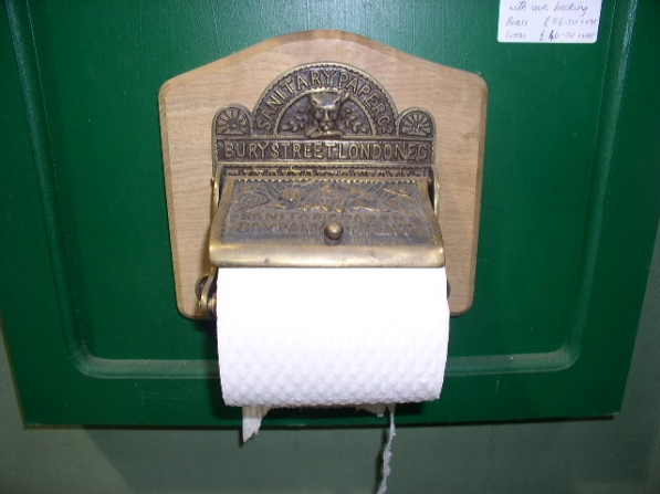 Victorian Style Loo Roll Holder (Not Mounted)