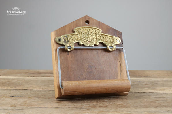 Victorian style toilet roll holder