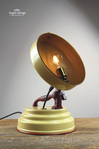 Vintage Converted Barber Health Table Lamp